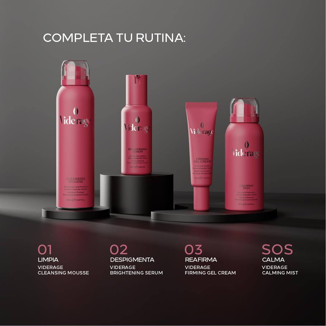 Cleansing Mousse, Zona Íntima Femenina, Aclara y Reequilibra, Limpia sin Irritar, Apto para Post-procedimiento Ginecoestético, Fórmula Syndet, con Ácido Láctico y Niacinamida - 150 ml