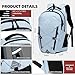 AO ALI VICTORY Women's Laptop Backpack 15.6 inch,Travel Backpack for Men,College Bookbag, Lightweight Outdoor Sport Hiking Back Pack, Everyday Daypack, Blue
