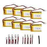 KBT 3.7V 1200mAh Li-Polymer Battery: 103040 Lipo Rechargeable Lithium-ion Replacement Batteries with