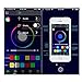 Saihisday RGB LED Car Interior Neon EL Strip Light Sound Active Bluetooth Phone Control 6M (Fit iOS and Android)