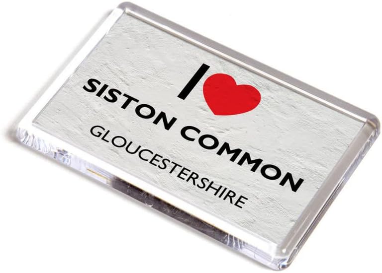 FRIDGE MAGNET - I Love Siston Common, Gloucestershire