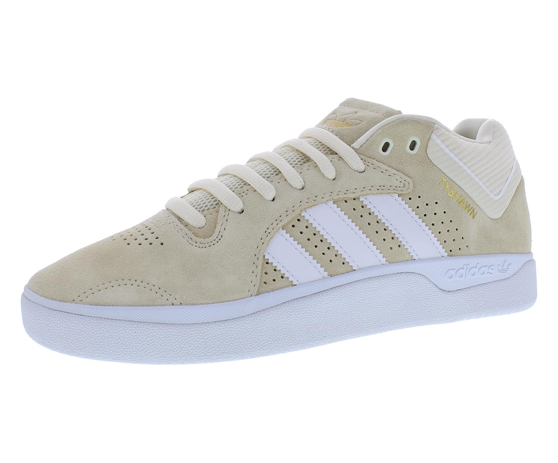 Adidas Tyshawn Shoe - Mens Skateboarding Off White-White