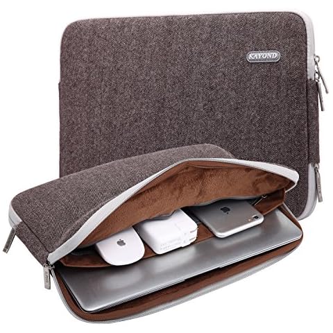 kayond Herringbone Water-resistant Laptop Sleeve Case Cover