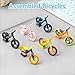 Tiosen Mini Finger Mountain Bike, Desktop Decoration Cycling Figure, Small Mountain Cycling Figure Finger Playing