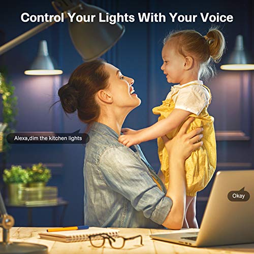 Maxsure GU10 Alexa, Lampadina WIFI 5W=50W 500LM