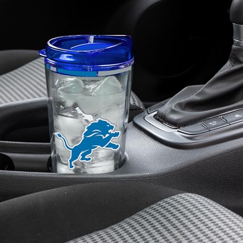 Image of Rico Industries NFL Football Double Wall Classic 16oz Or 20oz Tritan Tumbler W Lid