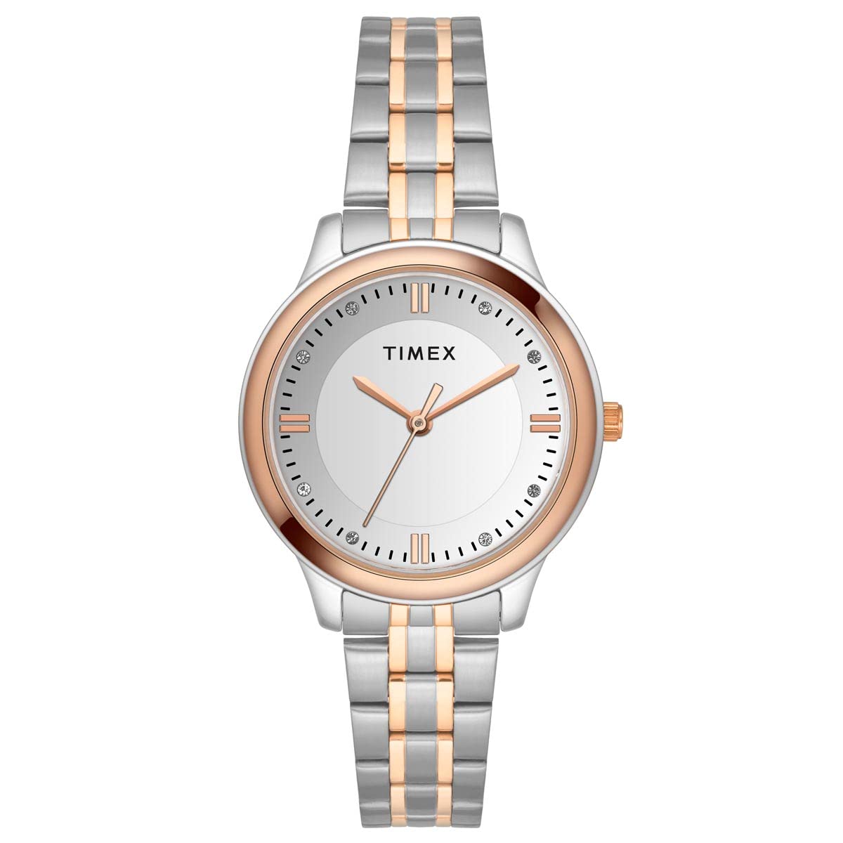 TIMEX Stainless Steel 3 Hands Women Analog Silver Dial Coloured Quartz Watch, Round Dial with 30 Mm Case Width - Twel149Smu03, Multi-Color Band (B0C1T3NXRZ) Amazon Price History, Amazon Price Tracker