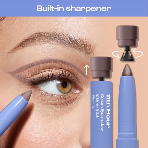 Image of ALLEYOOP 11th Hour Cream Eyeshadow Stick & Liner, Gray Shimmer
