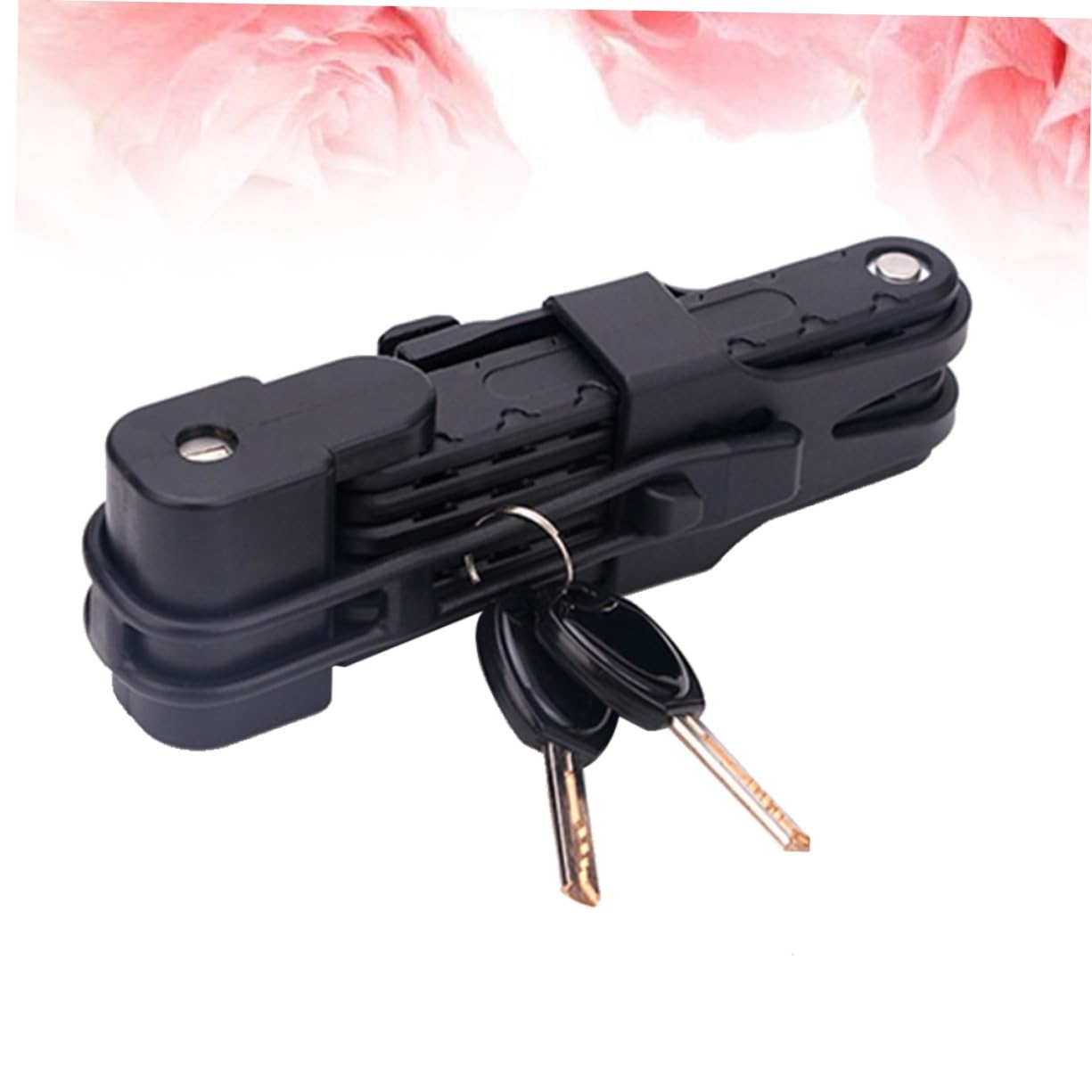 Mikinona Candado para Bicicleta con Cable Cerradura Antirrobo para y Bici de Carretera Resistente y Fácil de Transportar y Color Negro