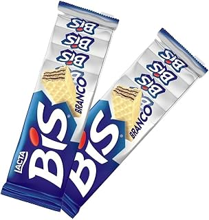 Bis Branco Chocolate Wafers Lacta Milk Chocolate 100g - 2 PACK