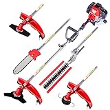 Desbrozadora multifunción 4 en 1 - 43 CC - motor de gasolina - cuchilla de corte