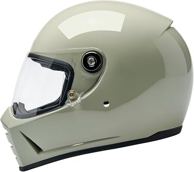 Biltwell Lane Splitter ECE R22.06 Gloss Chalk Motorcycle Helmet