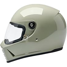 Biltwell Lane Splitter ECE R22.06 Gloss Chalk Motorcycle Helmet