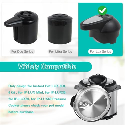 Mango de liberación de vapor y válvula flotante para olla a presión Instant Pot LUX miniatura 3