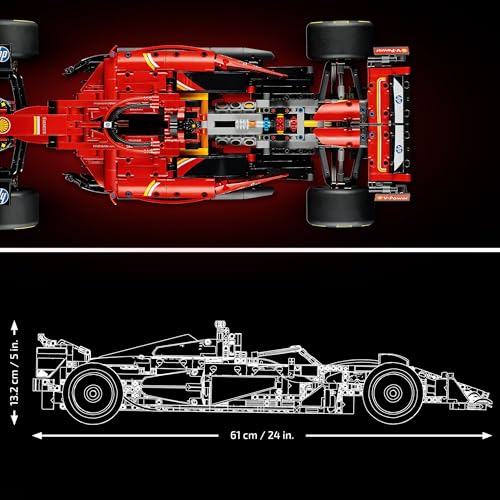 Image of LEGO Technic Ferrari SF-24 F1 Car Model Kit for Adults 42207 Building Blocks for 18+ Gift