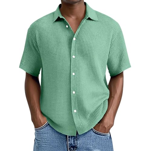 Tee Haut Paillettes Polo Homme au Tissu Léger et Respirant Spécial Été