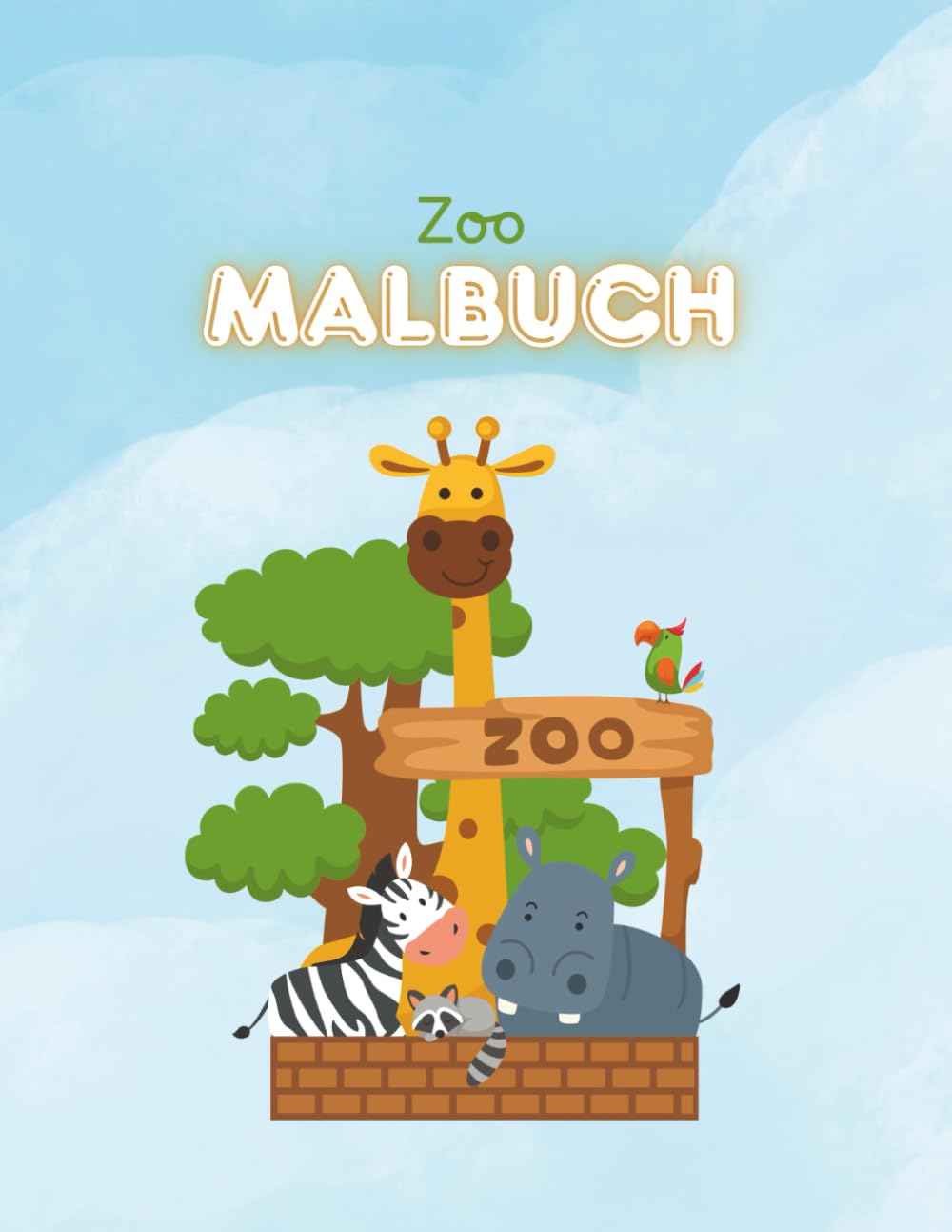 Zoo Malbuch (Kleine Künstler)