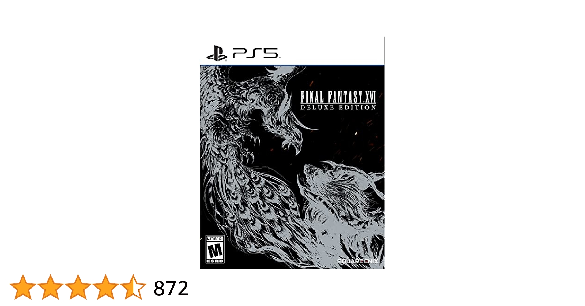 SQUARE ENIX - 【新品未開封】ファイナルファンタジーXVI PS5 Amazon.co.jp: FINAL FANTASY XVI（ファイナルファンタジー16