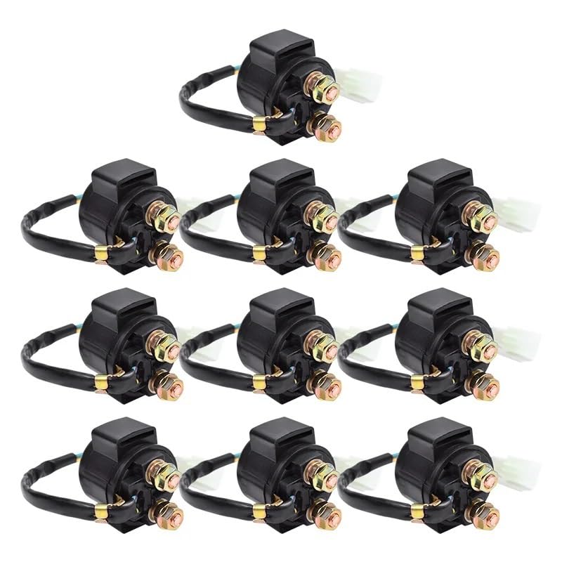 Relais démarreur solénoïde pour moto Hyosung GT250R GV650 GT650R, lot de 10 pièces