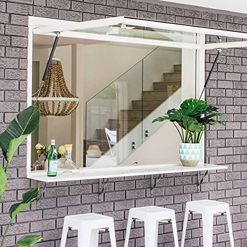 20 Inch 200Lb/890N Per Gas Shock Strut Spring For Rv Bed Boat Bed Cover Door Lids Floor Hatch Door Shed Window And Other Custom Heavy Duty Project, Set Of 2 Veapgoo #TOP1