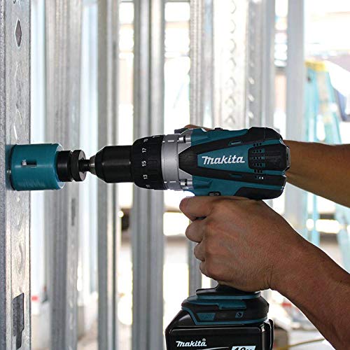 Makita XPH03Z-R 18V LXT Cordless Lithium-Ion Hammer Drill Driver (Bare Tool) (Renewed)