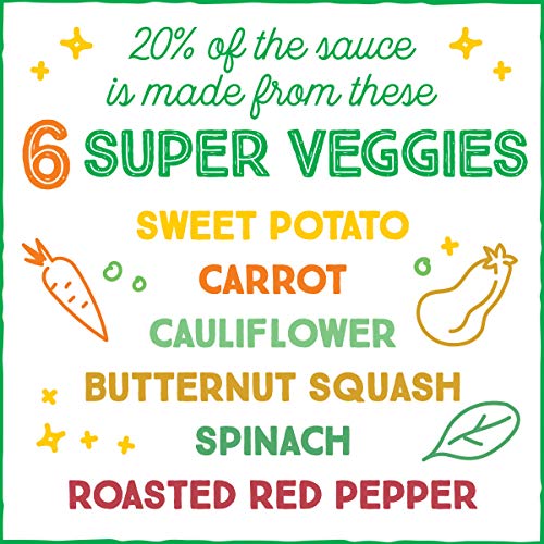 Image of Prego+ Hidden Super Veggies Italian Tomato Sauce with Roasted Garlic and Herb, 24 Ounce Jar (Pack of 6)
