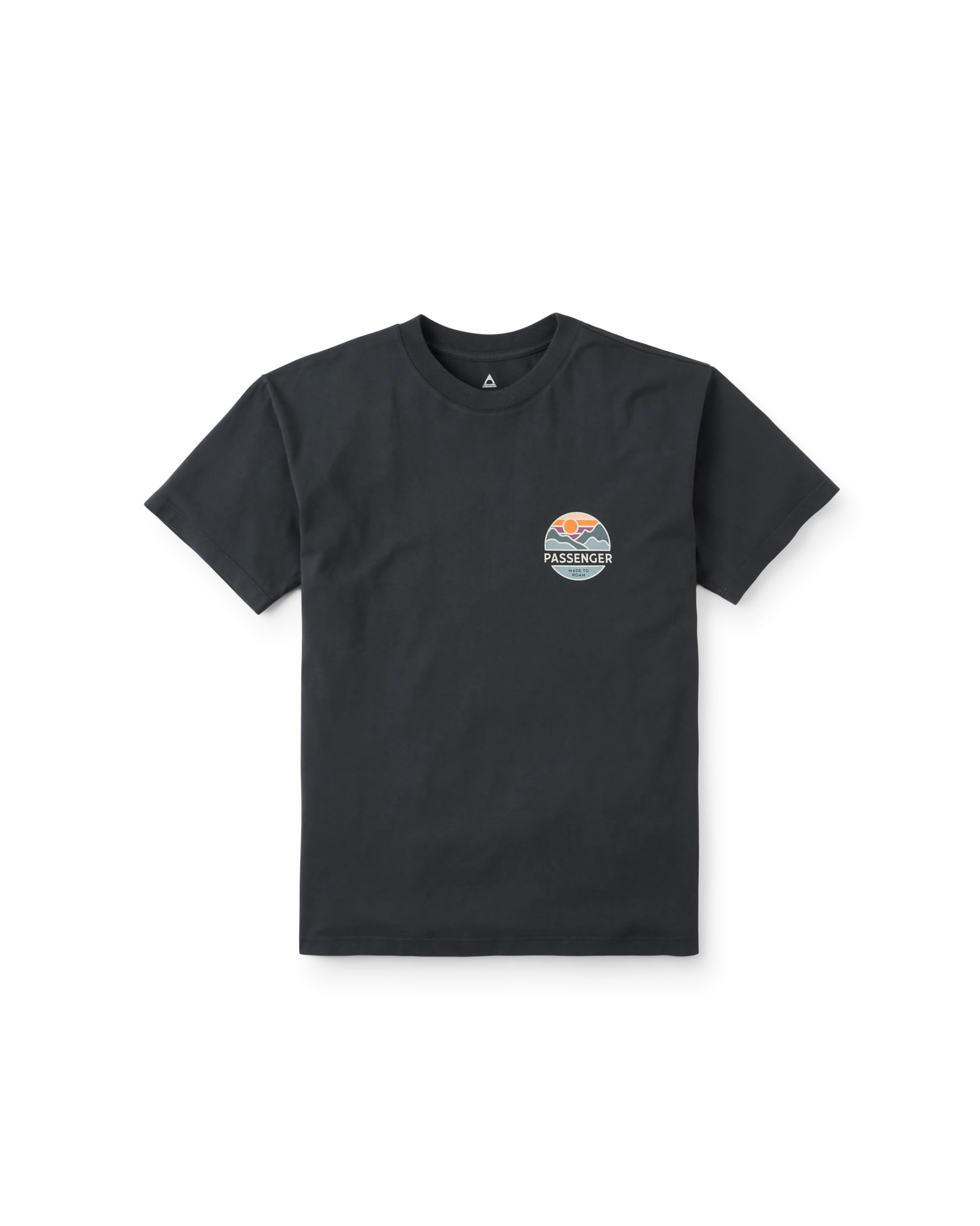 Passenger Men's Laidback Recycled Cotton Relaxed Fit T-Shirt (UK, Alpha, XL, Regular, Regular, Black)