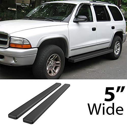 Estribos laterales acero negro HD Ridez Dodge Durango miniatura 2