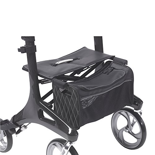 Drive Medical Rtl10266Cf Nitro Elite Cf Foldable Rollator Walker With Seat, Black #TOP5