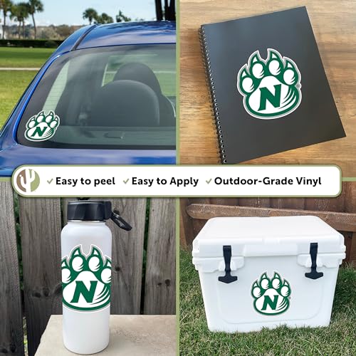Calcomanía de vinilo de NWMSU Bearcats resistente al agua para evitar rayones 3