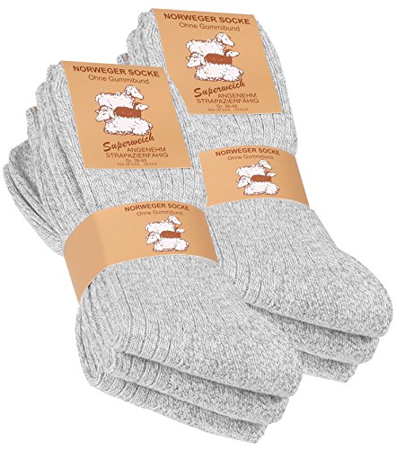 Vincent Creation® 6 pares de gruesa y cálida noruegos calcetines para hombre Cover