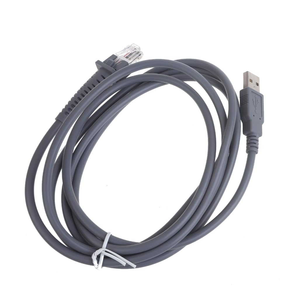 Cable USB flexible versátil de 2 m para escáner GD4130 QD2100 GBT4100