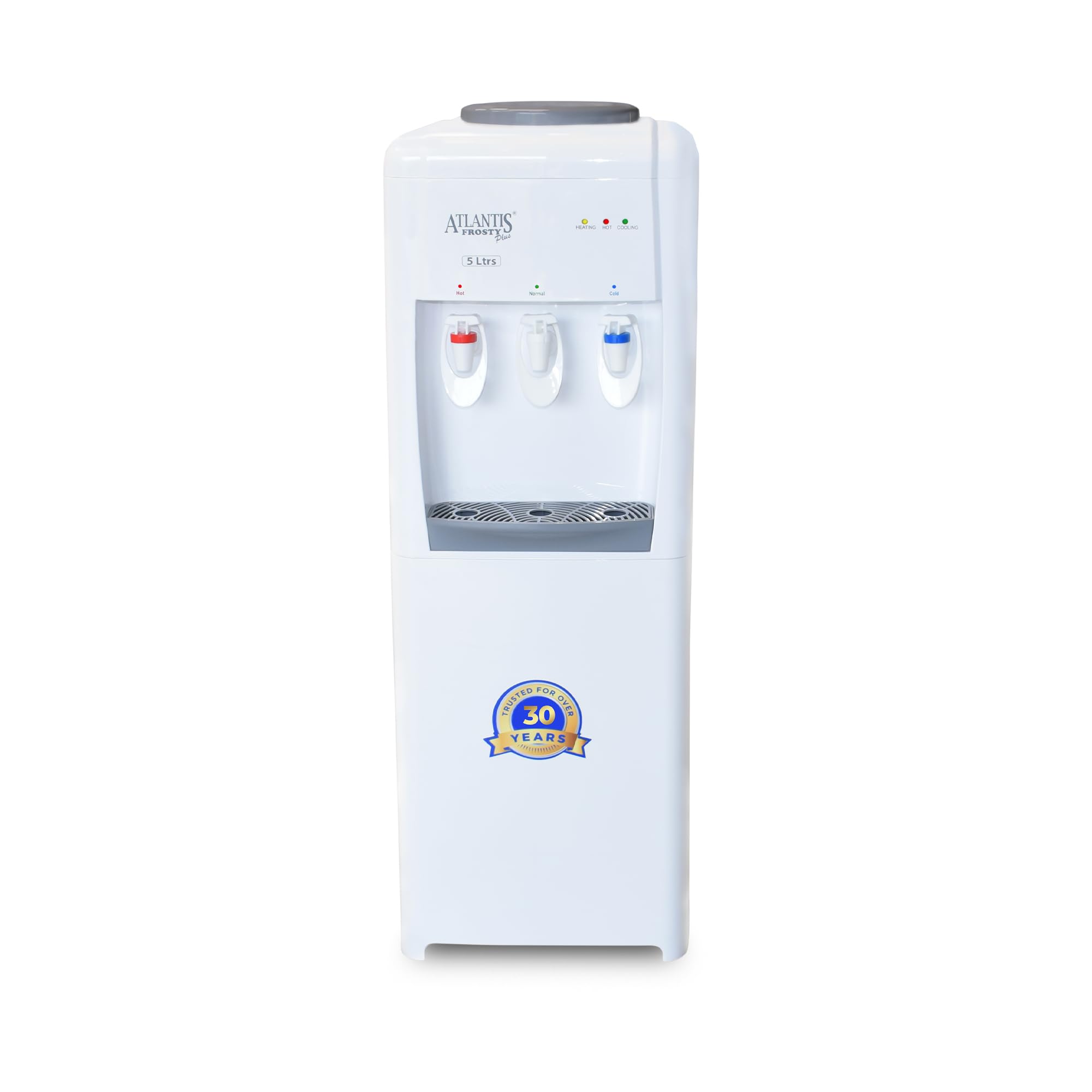ATLANTIS Frosty Plus Hot Cold and Normal Bottled Water Dispenser Floor Standing | Cooling 3.5 Liters per Hour - 3 Taps Functions| for Suitable Home Office-image-18