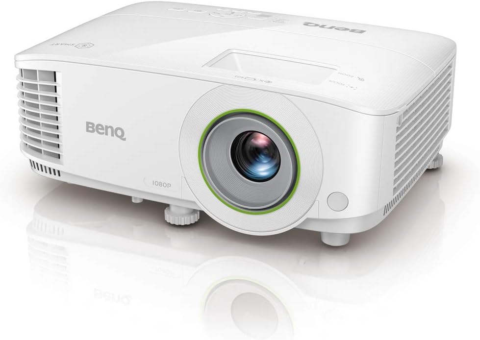 BenQ EW600 WXGA Wireless Android Smart Projector for Meeting Room, DLP, 3600 Lumens, USB Reader, PC-Free, Built-in Business apps