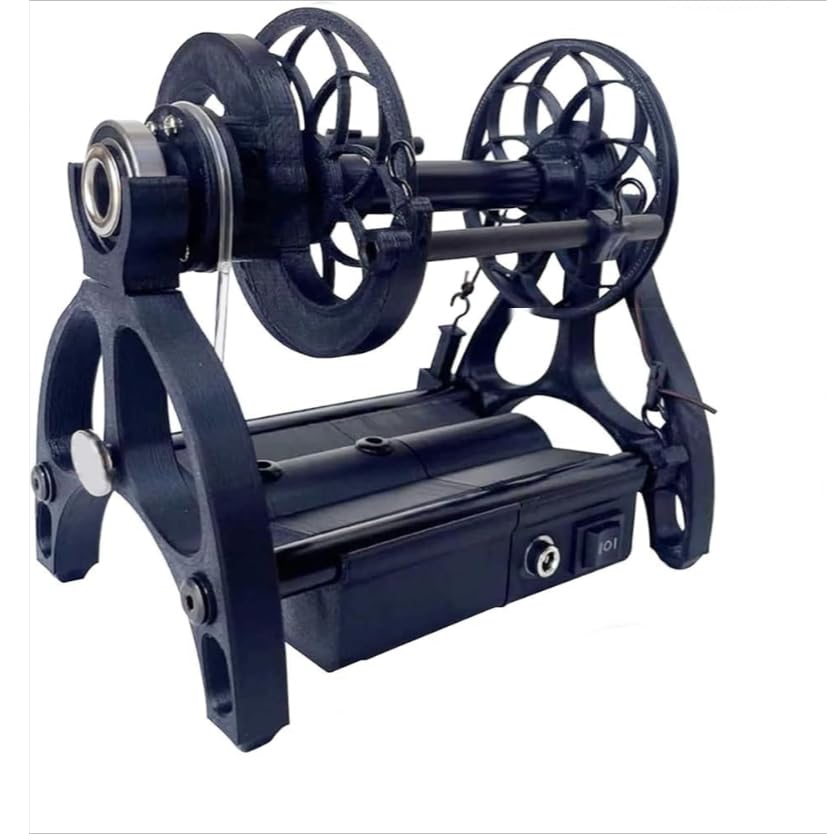 Hilador de hilo eléctrico con pedal y motor regulable de 800 RPM