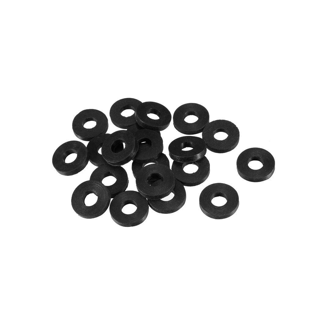 TOP-VIGOR 20Pcs Rubber Flat Washers