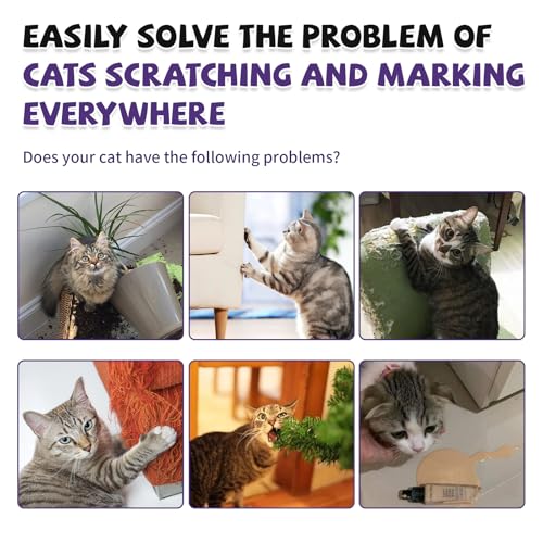 Die-Matic Anti Scratch Cat Spray,Cat Deterrent Spray Indoor & Outdoor,Safe & Effective Solution,Prevent Cats From Scratching Furniture, Plants, Sofas, Carpets, Curtains 5.07 Oz - 4