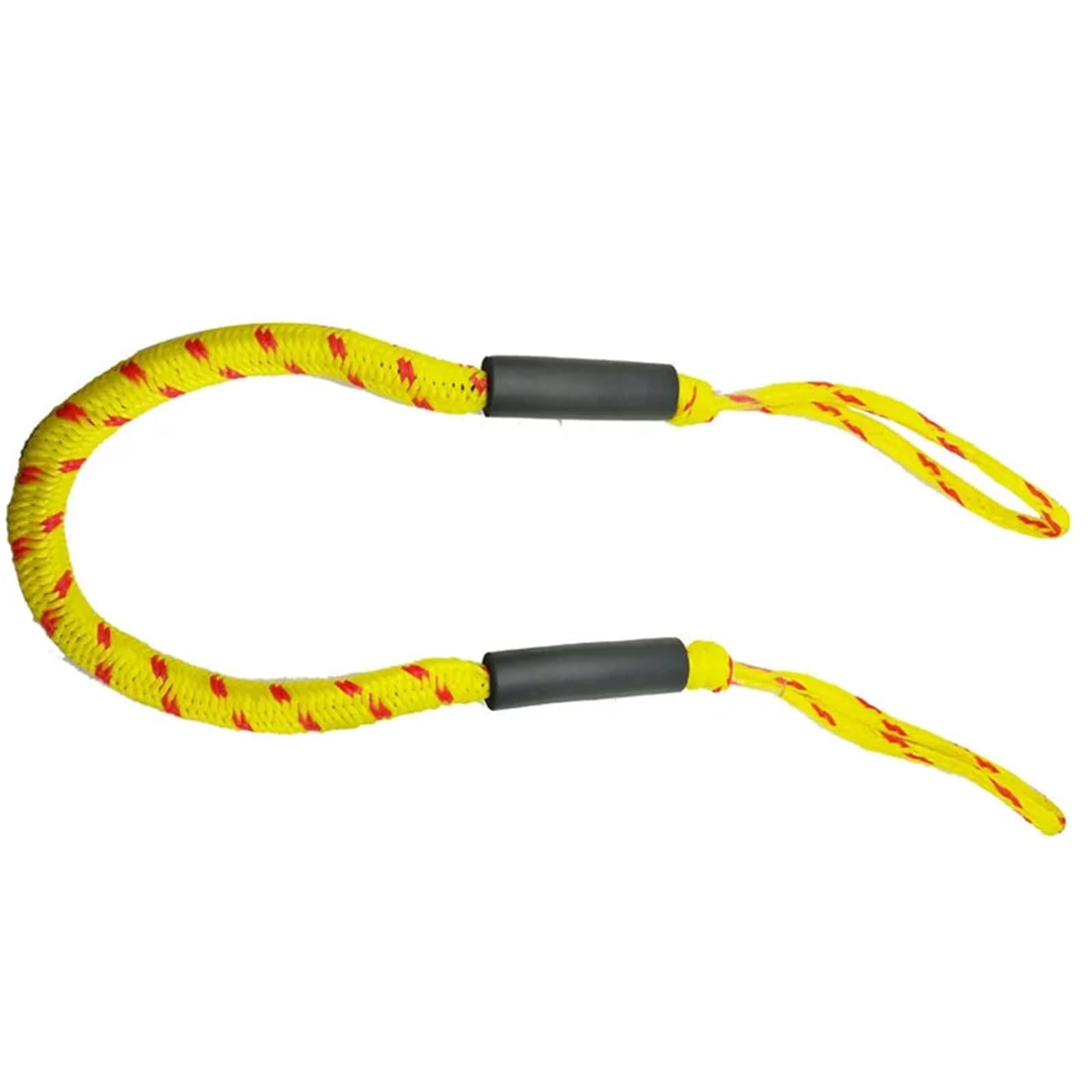 Soywim Yellowred Mooring Rope, Dock Line Boat Ropes Mooring Rope Bungee Dockline For Watercraft Jet Ski Pontoon Canoe Power(Yellowred)