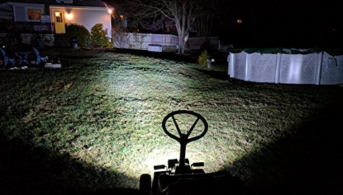 Auxtings 10 Piece 4 Inch 18W Spot Led Work Light Bar Driving Lamp For Jeep Off Road Cabin Boat Suv Truck Car Atv Vehicles Marin #TOP7