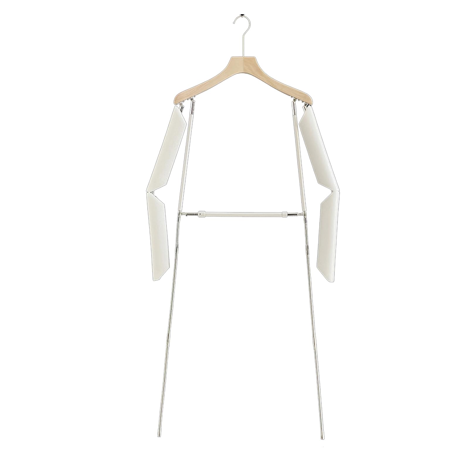 Cintre mannequin de mode pour photographie de robe avec bras réglables