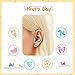 Hanpabum 30-50Pairs Stainless Steel Stud Earrings for Women Unicorn Candy Little Girls Cute Hypoallergenic Earrings Set
