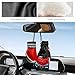 Rdxcv 1 Pair Mini Boxing Gloves for Car Mirror, Auto Mirror Hanging Gloves with Flag Pattern, Country Flag Miniature Boxing Ornament for Most Vehicle Mirrors, Car Accessories (Trinidad & Tobago)