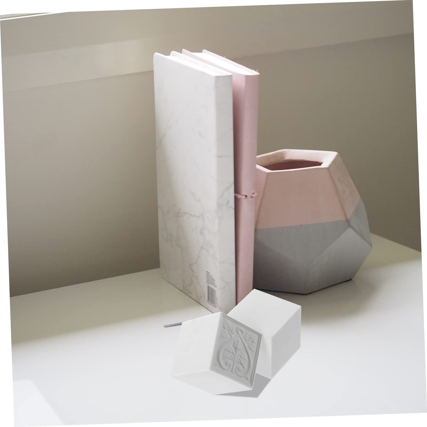 MUELODSIC 2pcs Hand Carved Rubber Bricks for DIY Carving Material Professional Stamp Making Tools