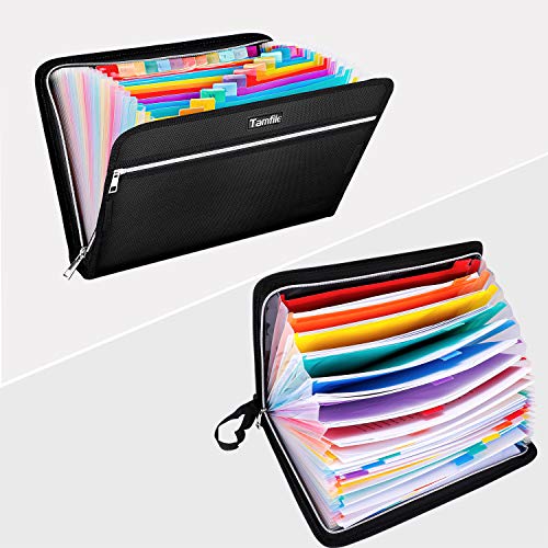 Porte-documents A4 bouton pression pochette transparente plastique bord perforé - 5