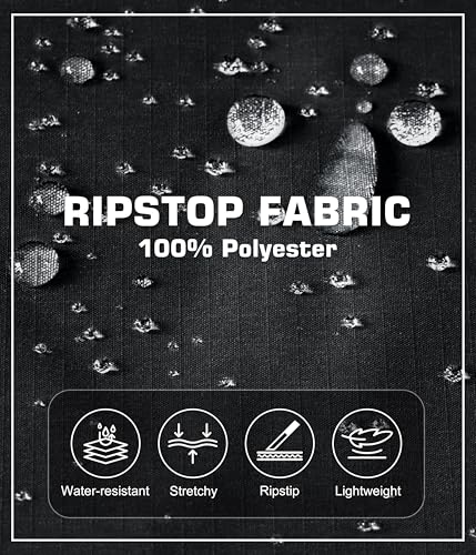 NATUVENIX Tactical Pants for Men, Ripstop Lightweight Cargo Work Pants for Men Water Resistant Mens Hiking Pants Outdoor3