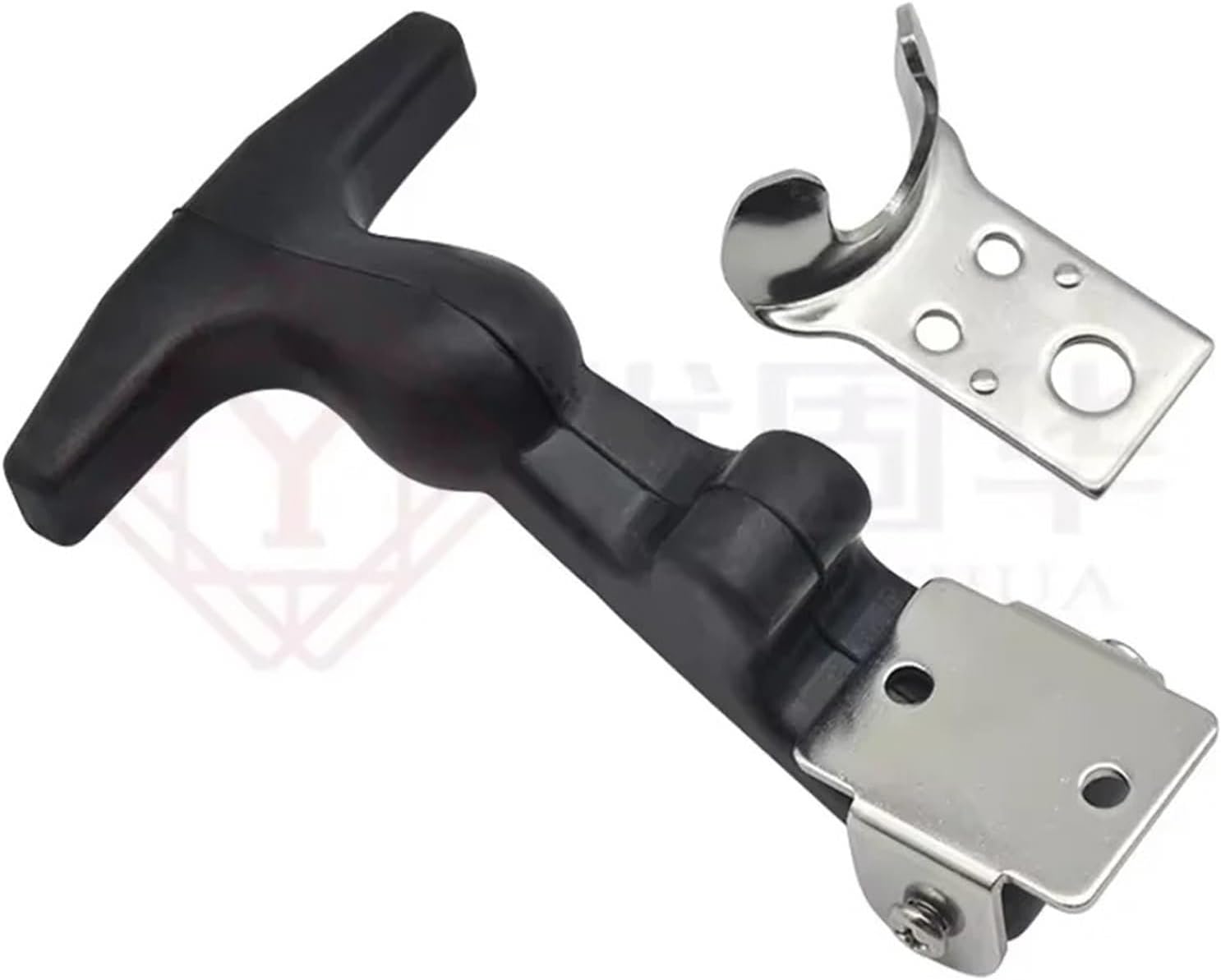 1Pcs Latches Buckle Holder Internal Button Hook Rubber Elastic Vehicle Shock Absorption Engine Cover Hasp(Small SUS304)