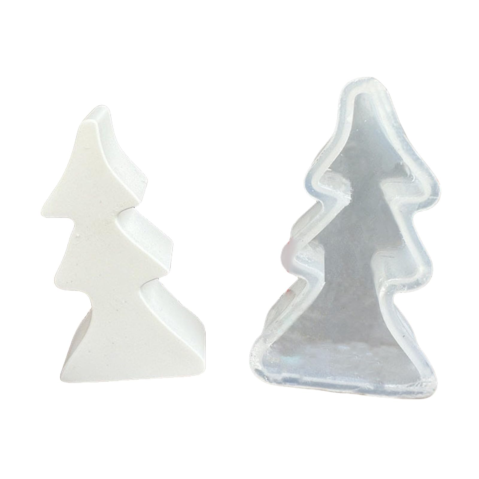 Kalttoy Christmas Tree Silicone Molds for Christmas Theme Chocolate Fondant for Present Chocolate Tree
