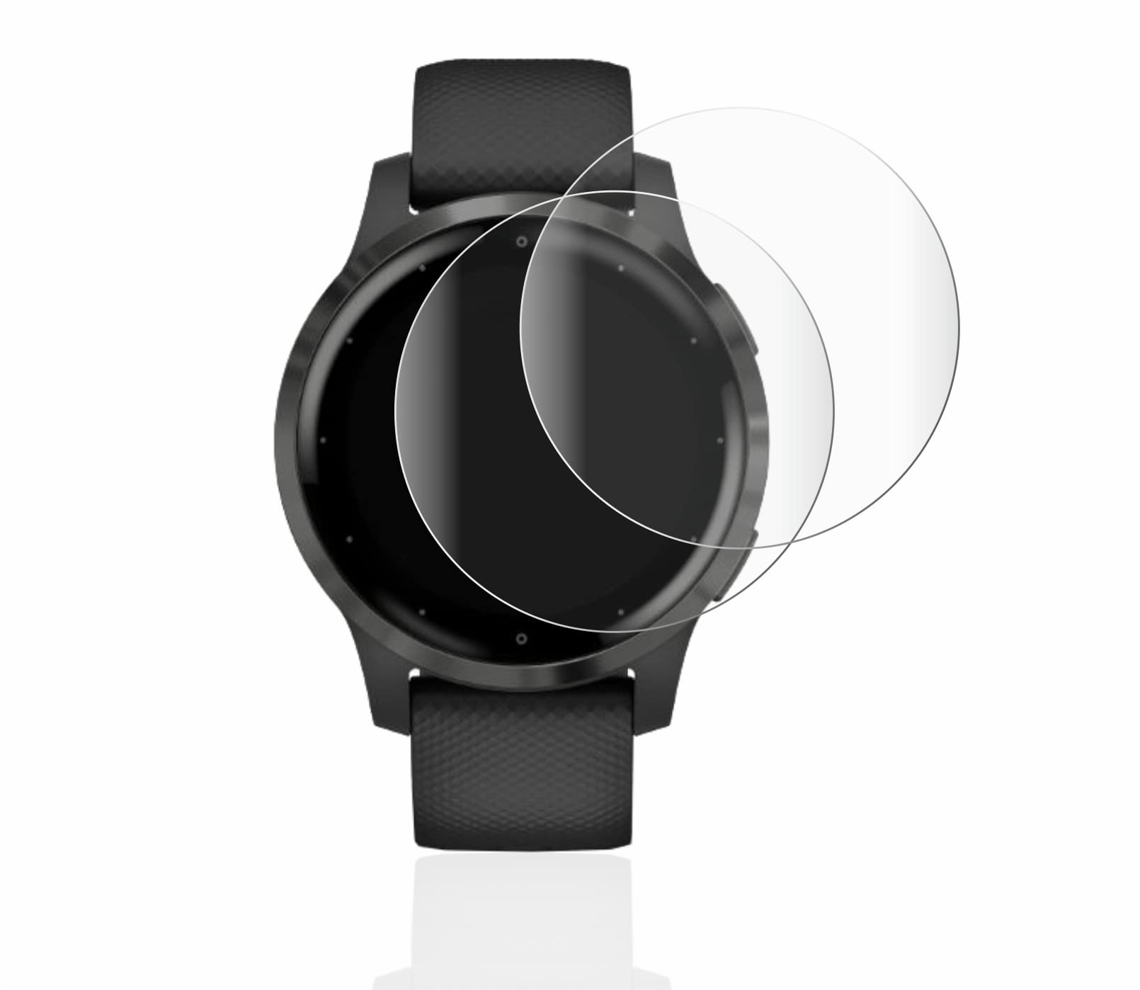 Brotect Pellicola Opaca Full Cover Per Garmin Forerunner 265S (42mm) 2 Pezzi, 3D Curva Anti-Riflesso