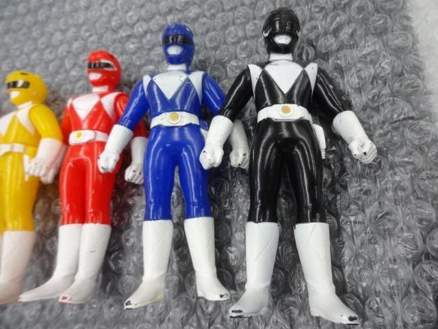 Amazon.co.jp: 当時物 1992 ミニソフビ 約12cm 恐竜戦隊