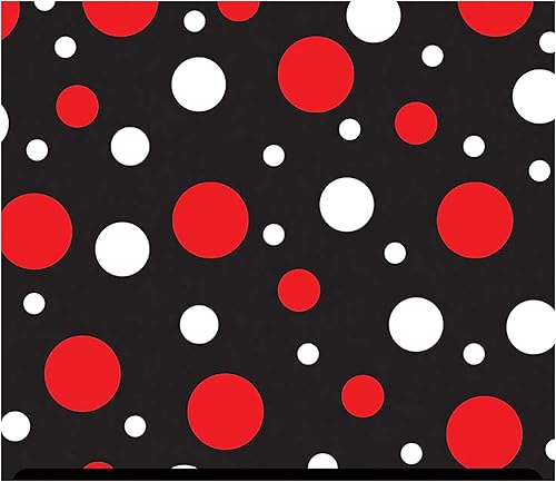 Miniatura 6 de Lunares HTV con estampado de lunares (19.66 x 36 pulgadas), puntos negros